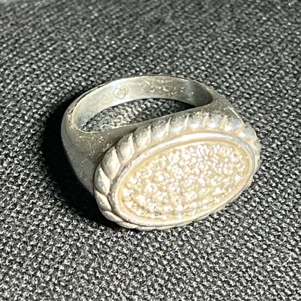 Brighton Meridian Women's Silver Ring- size 6.5